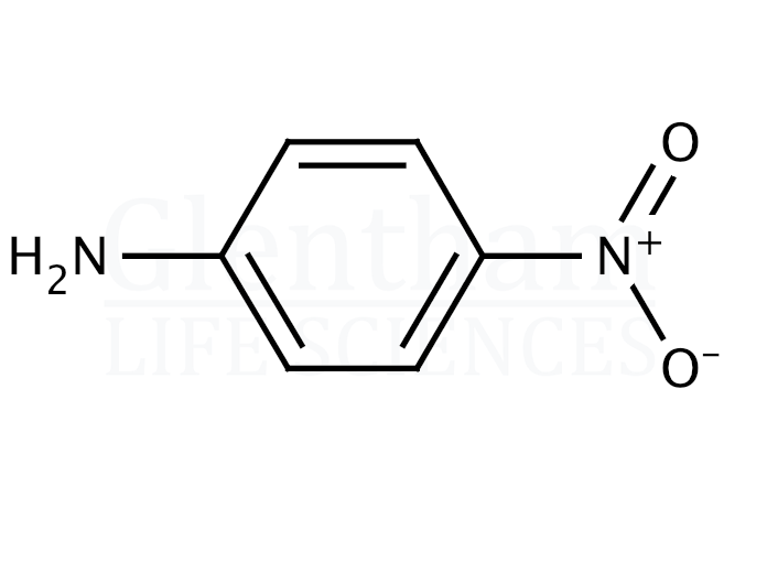 Structure for  p-Nitroaniline  (100-01-6)