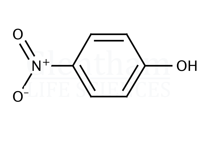 4-Nitrophenol Structure