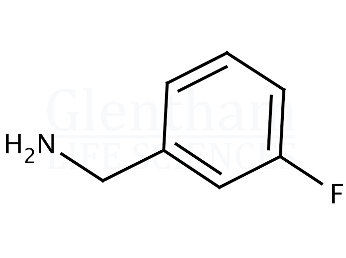 3-Fluorobenzylamine Structure