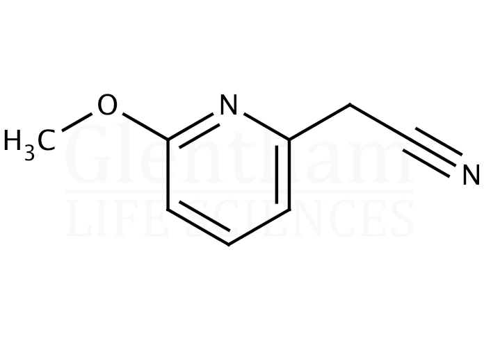 2-(6-Methoxypyridin-2-yl)acetonitrile Structure