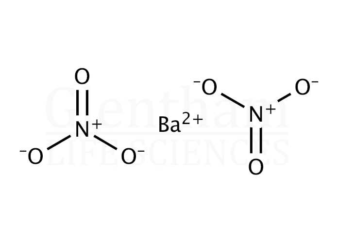 Structure for Barium nitrate, 99.95% (10022-31-8)