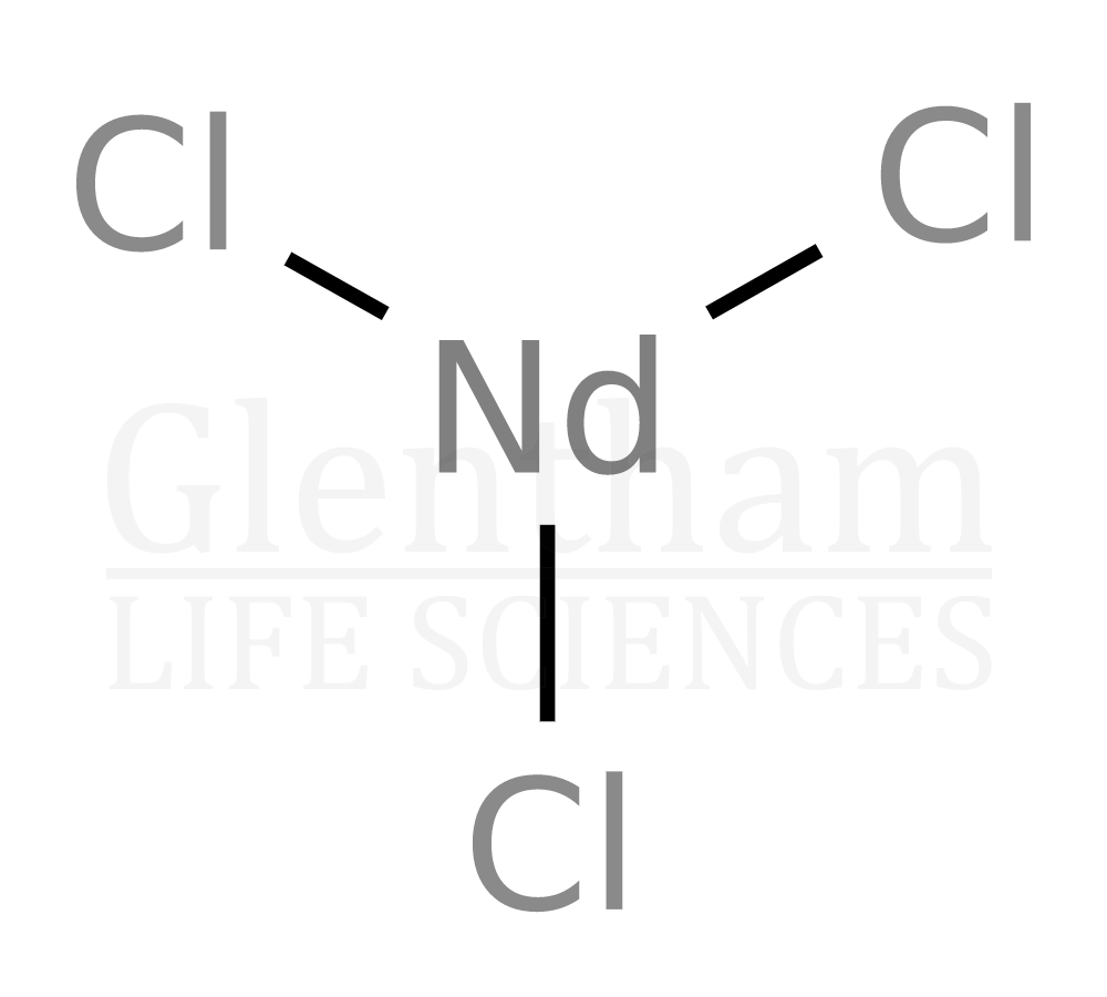 Neodymium chloride, anhydrous, 99.9% Structure