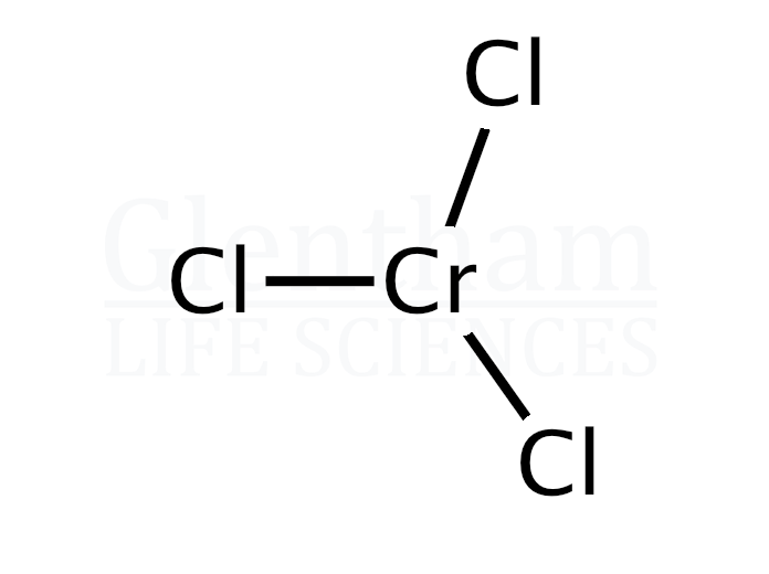 Chromium(III) chloride, anhydrous, 97% Structure