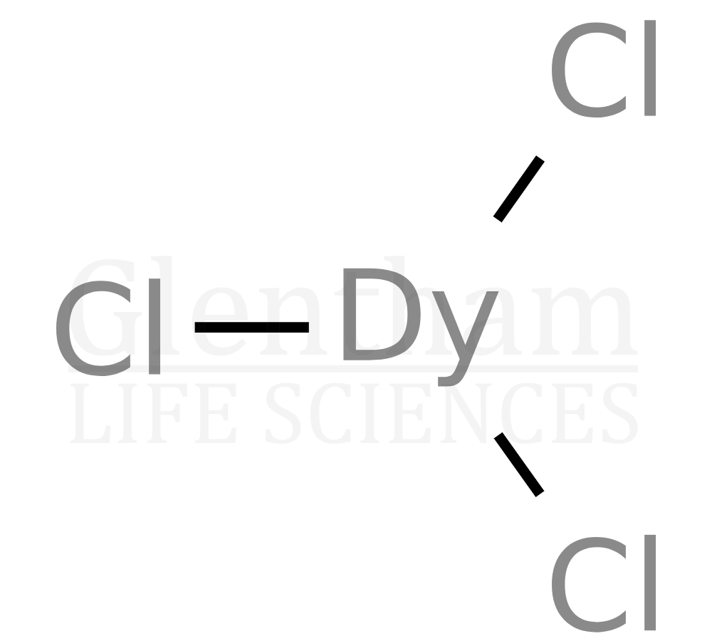Structure for Dysprosium chloride, anhydrous, 99.9%