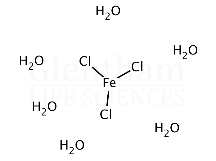 Iron(III) chloride hexahydrate Structure