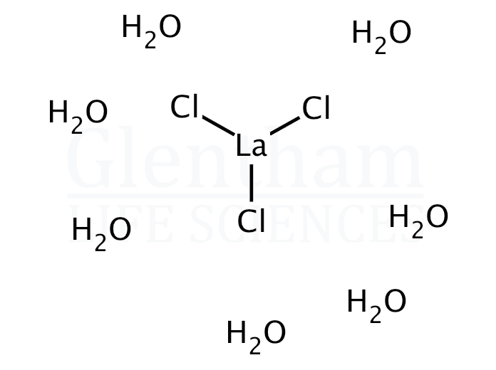 Structure for Lanthanum chloride heptahydrate