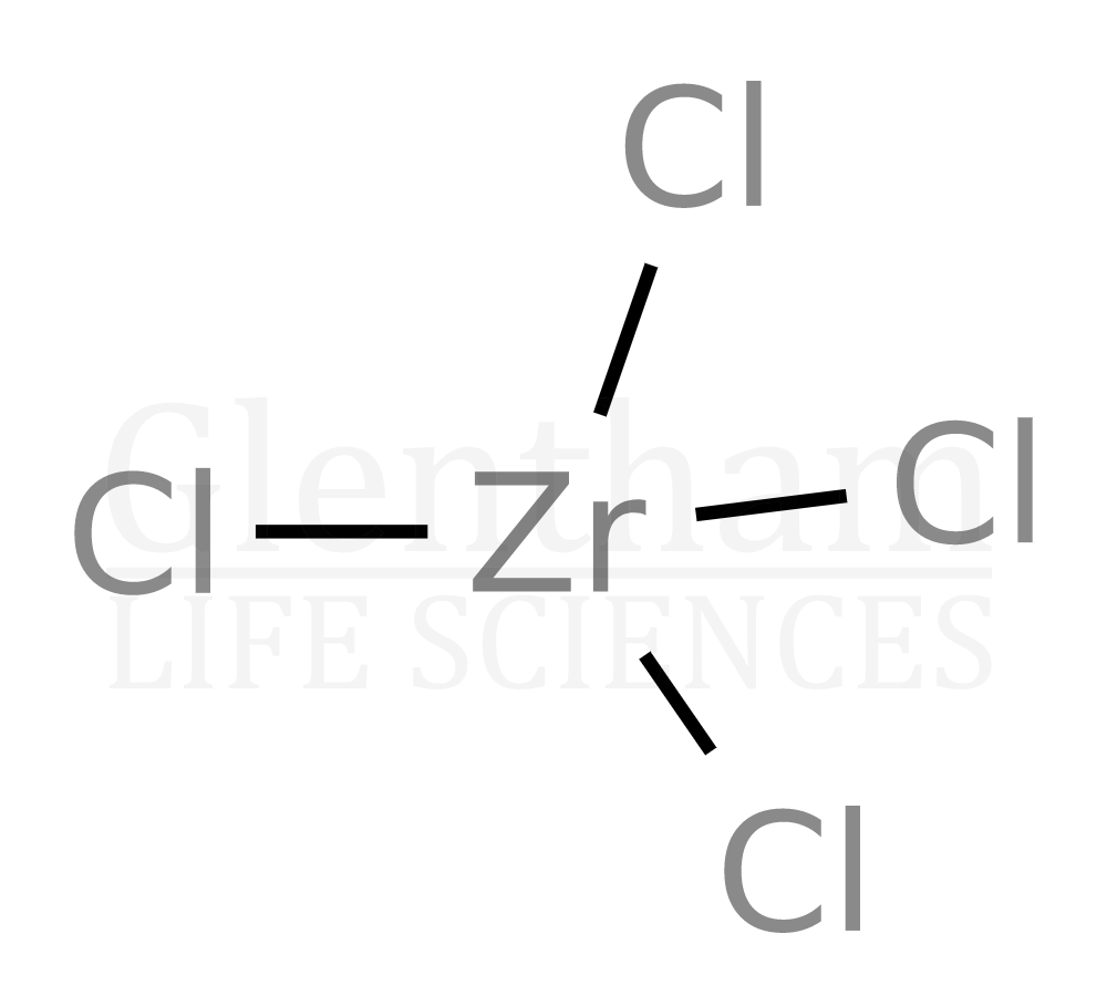 Structure for  Zirconium chloride, 98%  (10026-11-6)