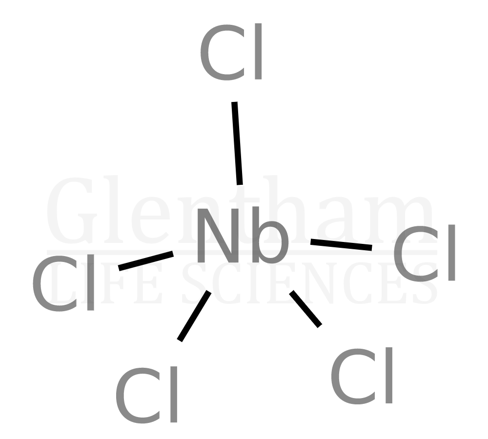 Structure for  Niobium(V) chloride, 99+%  (10026-12-7)
