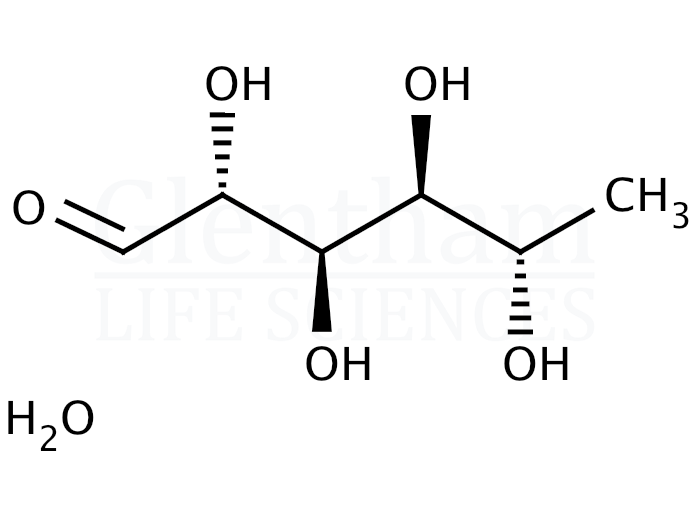 L-Rhamnose monohydrate Structure