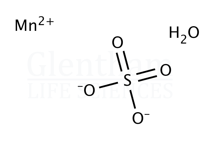 Structure for Manganese(II) sulfate monohydrate (10034-96-5)