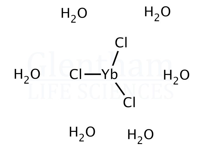 Ytterbium(lll) chloride hexahydrate Structure