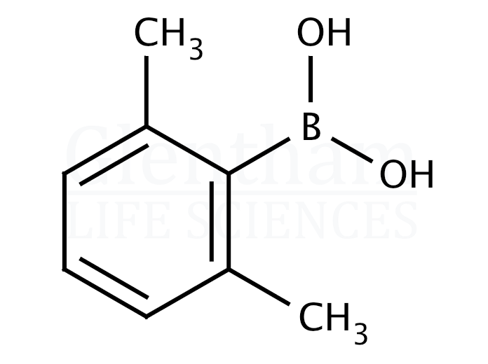 2,6-Dimethylphenylboronic acid Structure