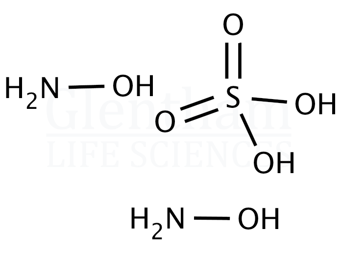 Structure for Hydroxylamine sulfate