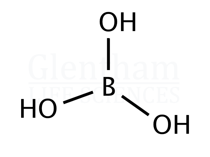 Structure for Boric acid (10043-35-3)
