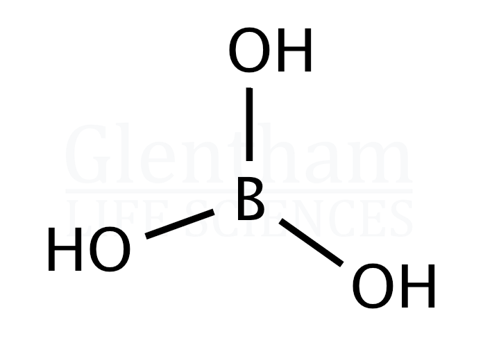 Strcuture for Boric acid, 99.9%