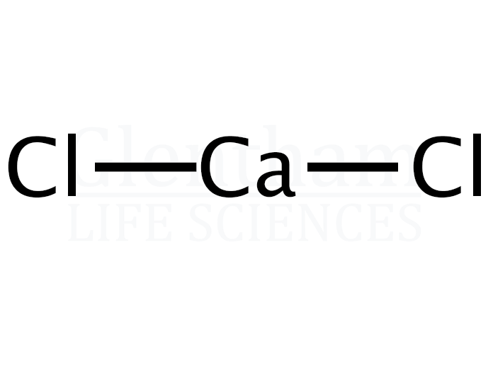 Structure for Calcium chloride, anhydrous