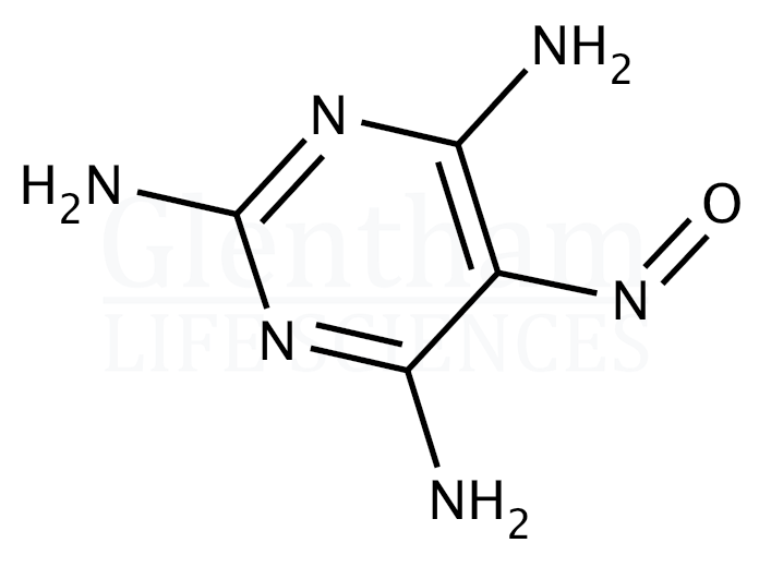 5-Nitroso-2,4,6-triaminopyrimidine Structure