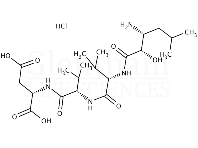 Amastatin hydrochloride Structure