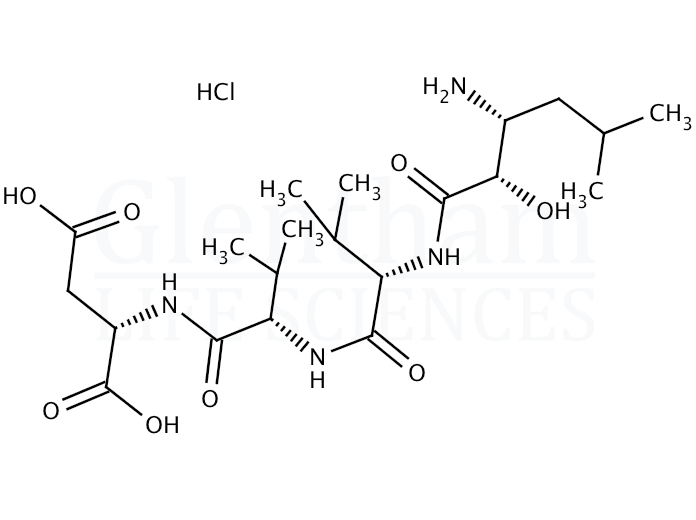 Structure for Amastatin hydrochloride