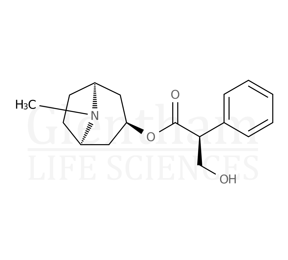 Structure for  Hyoscyamine  (101-31-5)