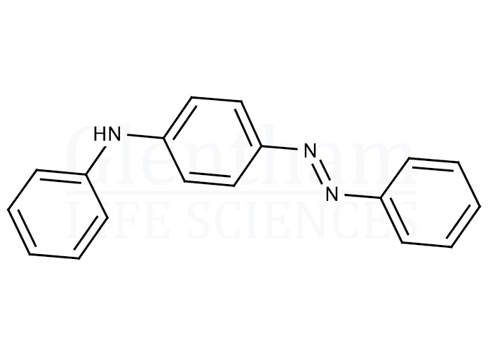 4-(Phenylazo)diphenylamine Structure