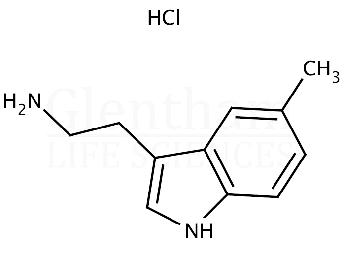 Structure for 5-Methyltryptamine hydrochloride