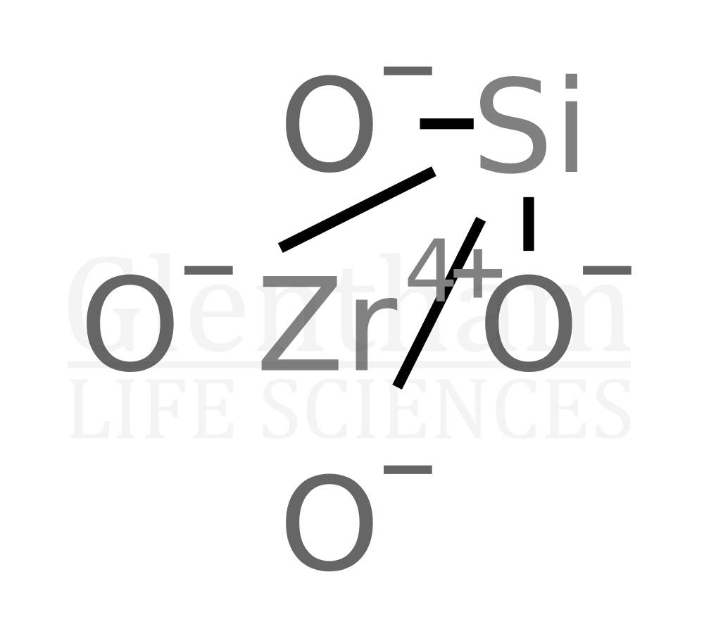 Structure for NorPro(TM) Zirconium silicate catalyst support