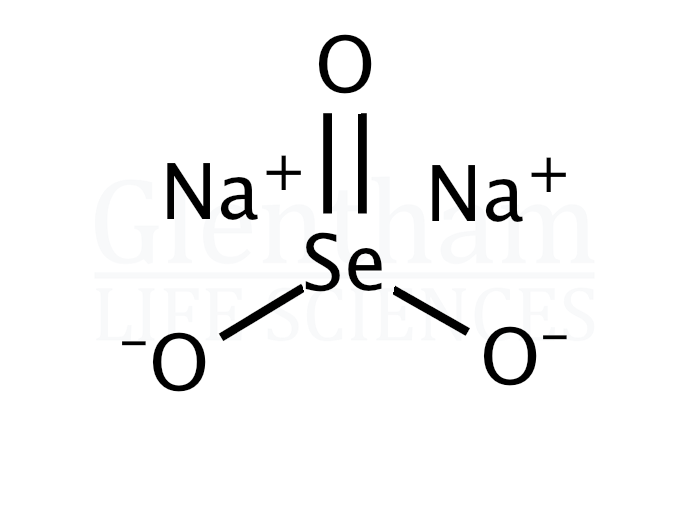 Strcuture for Sodium selenite, anhydrous
