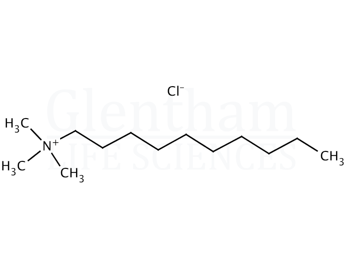 Decyltrimethylammonium chloride Structure