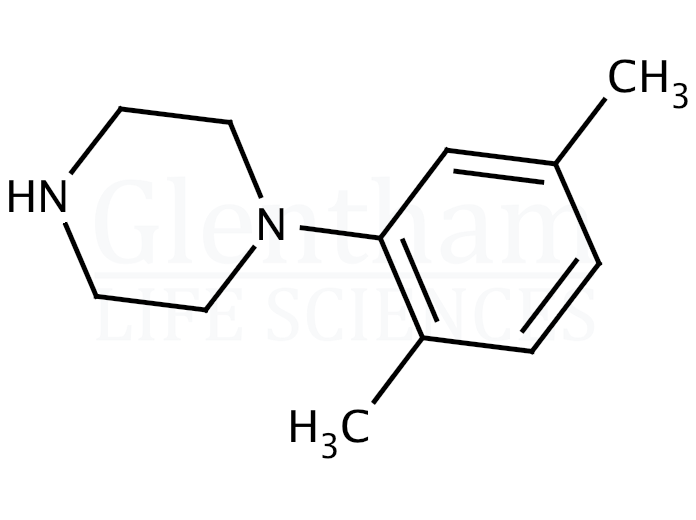 1-(2,5-Dimethylphenyl)piperazine Structure
