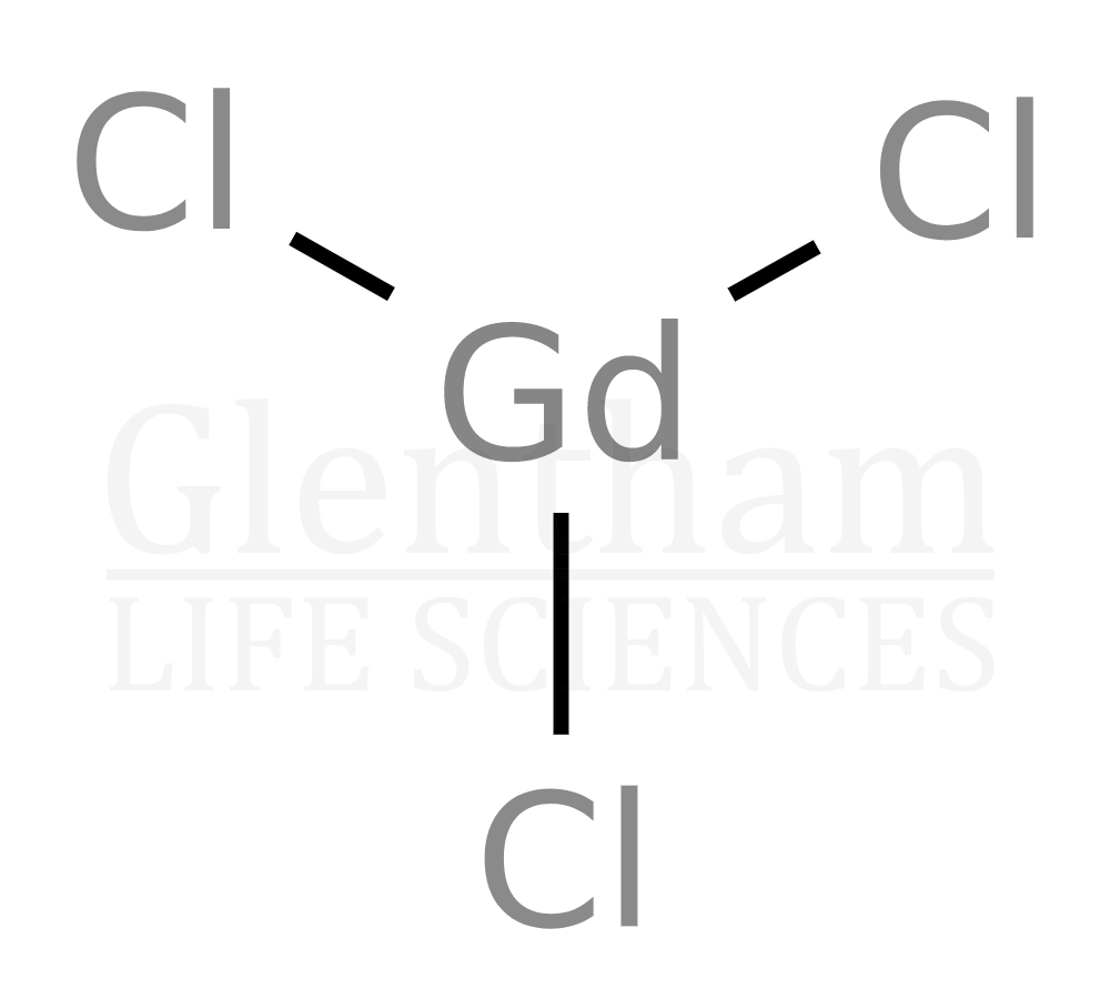 Gadolinium chloride anhydrous, 99.9% Structure