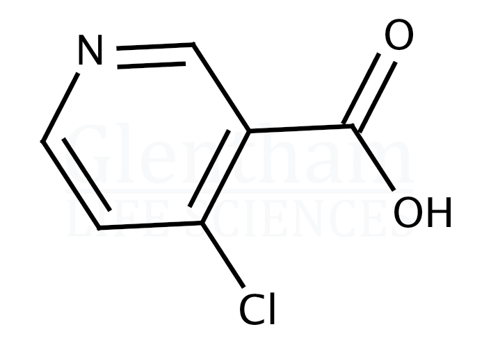 Structure for 4-Chloronicotinic acid