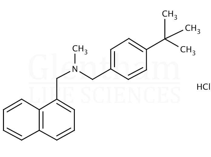 Butenafine hydrochloride Structure