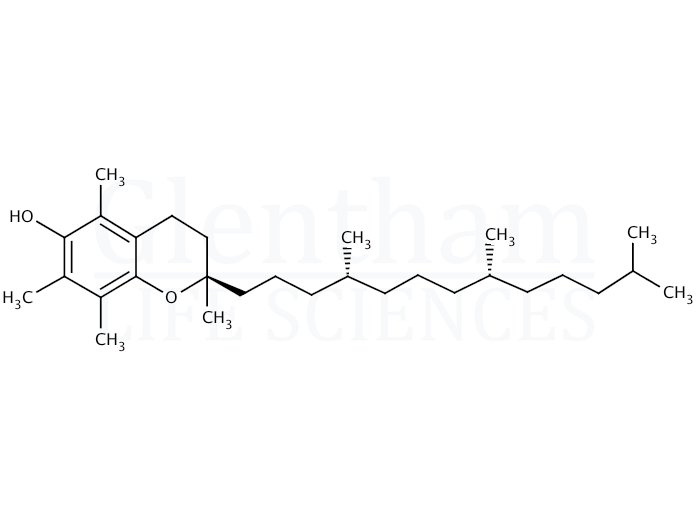 DL-alpha-Tocopherol Structure