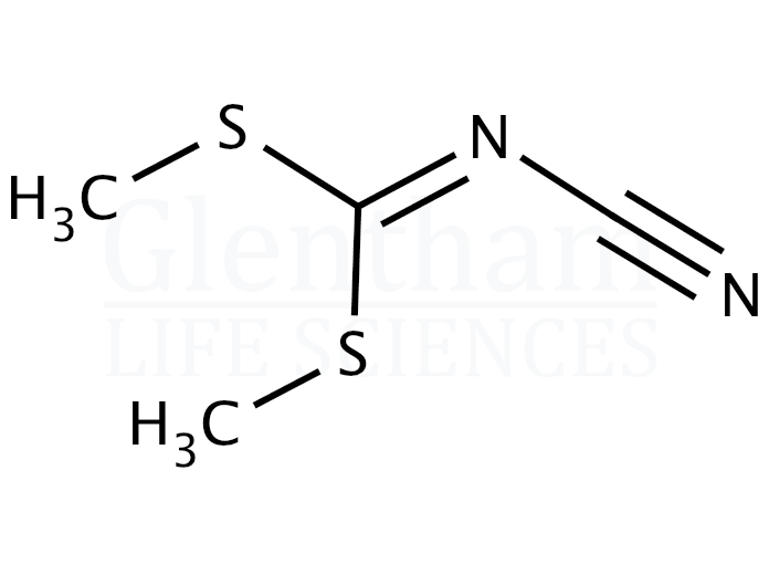 Dimethyl cyanodithioiminocarbonate Structure
