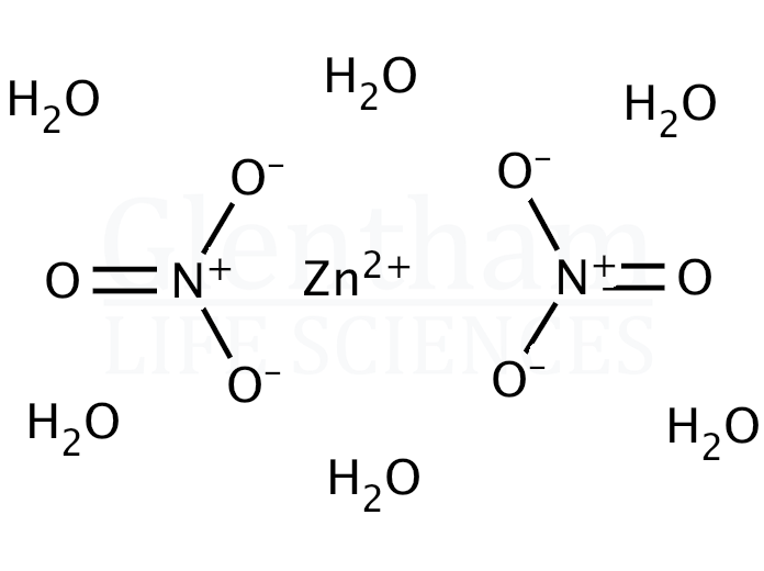 Zinc nitrate hydrate, 99.999% Structure