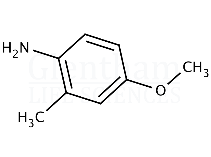 Strcuture for 4-Methoxy-2-methylaniline