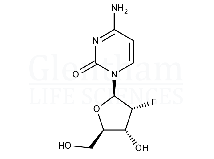 2''-Fluoro-2''-deoxycytidine Structure