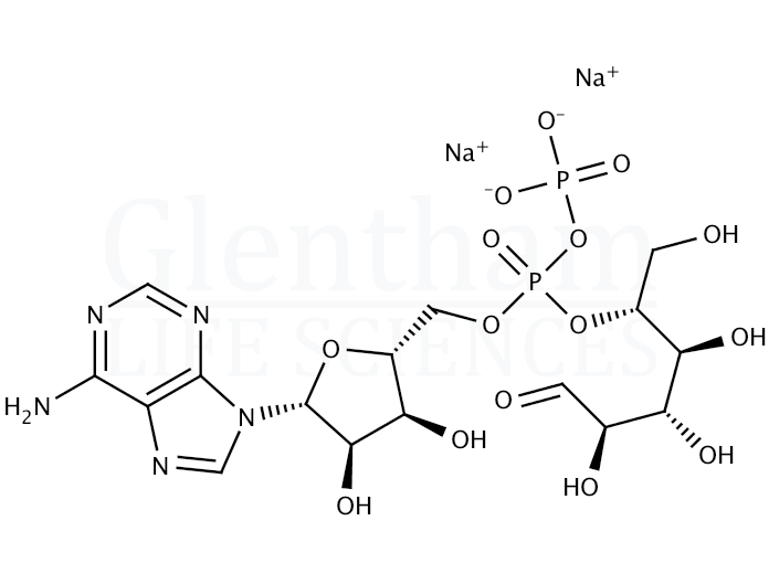 Structure for ADP-D-glucose disodium salt