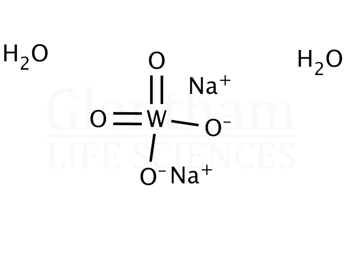 Structure for Sodium tungstate dihydrate