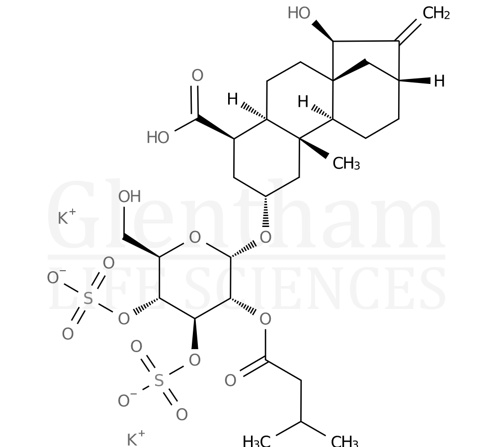 Structure for Atractyloside potassium salt