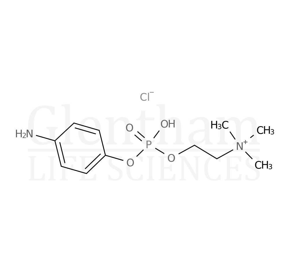 4-Aminophenylphosphorylcholine Structure