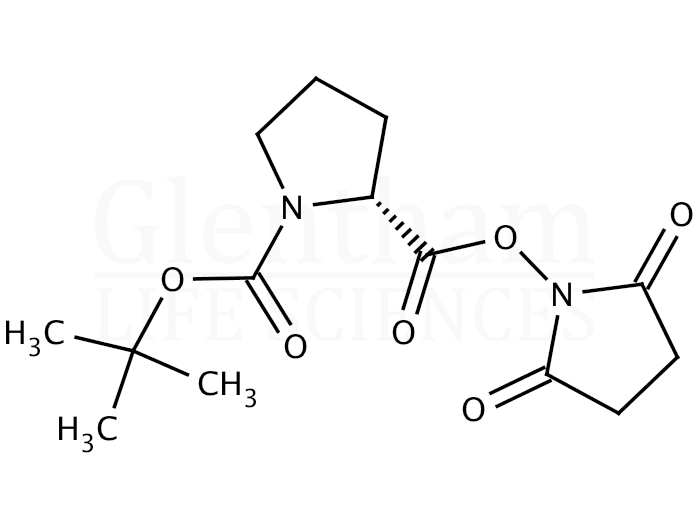 Structure for Boc-D-Pro-OSu