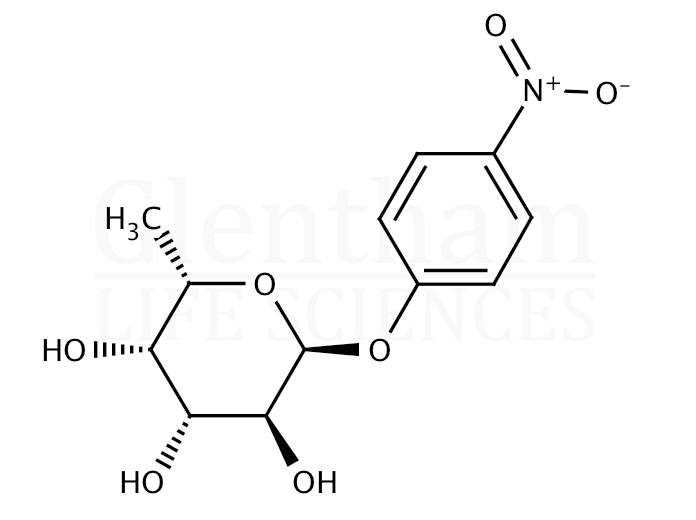 4-Nitrophenyl a-L-fucopyranoside Structure