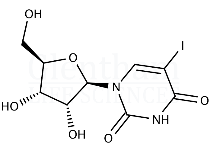 5-Iodouridine Structure