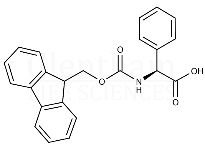 Structure for  Fmoc-Phg-OH    (102410-65-1)