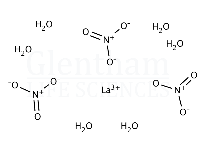 Large structure for  Lanthanum nitrate hexahydrate, 99%  (10277-43-7)