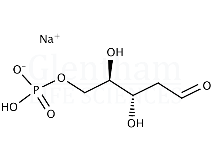 2-Deoxyribose 5-phosphate sodium salt Structure
