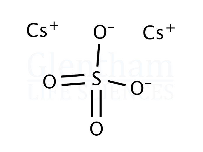 Cesium sulfate, 99.9% Structure
