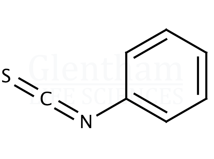 Structure for Phenyl isothiocyanate, 99%